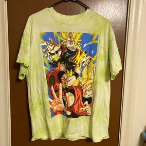 DBZ Green Tie Dye shirt